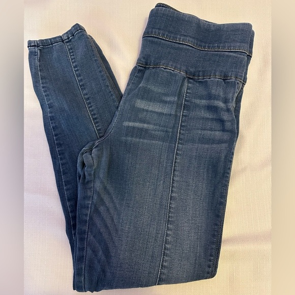 Women's Democracy “Gut Buster” Blue Jeans, size L - Picture 4 of 5